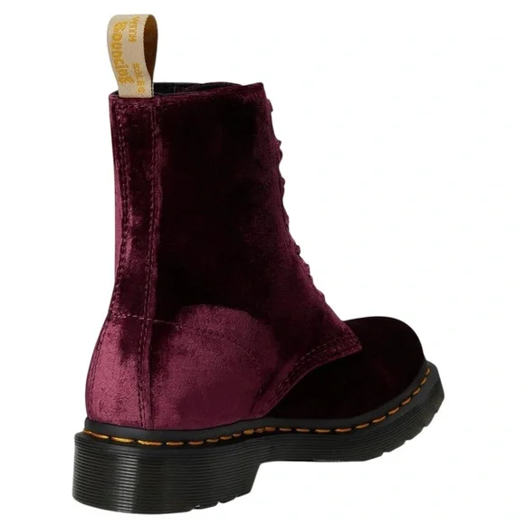 Dr. Martens Women's Vegan 1460 Pascal Velvet - Picture 3 of 6